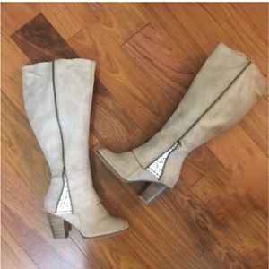 Torrid Crochet Lace Inset Knee High Sz. 9.5